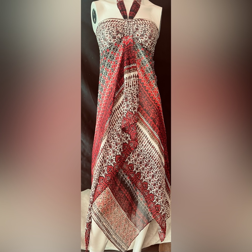 BCBG silk party dress. Size 6